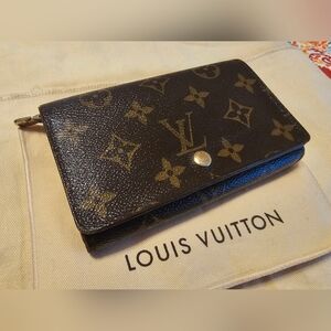 Louis Vuitton Monogram Porte-Monnaie Tresor Wallet